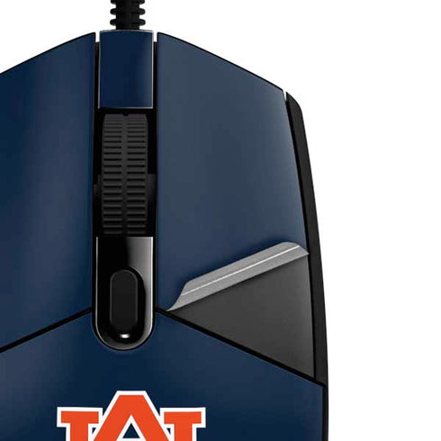 Auburn University Logo Blue G203 Prodigy RGB Wired Gaming Mouse Skin